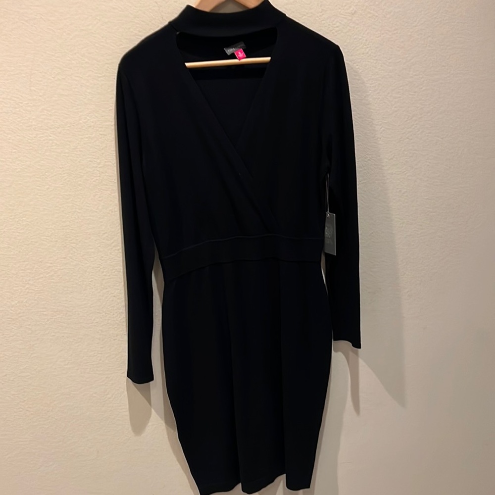 Vince Camuto Black Sweater Dress New/ Never used.